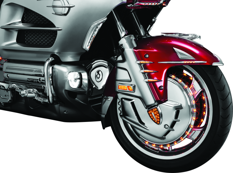 Kuryakyn 7333 Deco Eagle Fender Ornament 01-22 Honda GL1800 Chrome - User 1