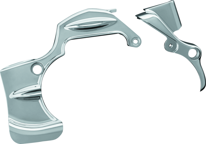 Kuryakyn 6950 Transmission Shroud 09-Up Touring Chrome - Photo - Primary