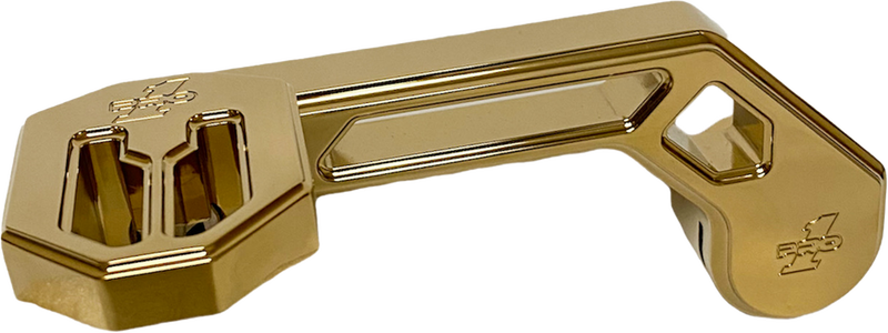 Pro One T-REX Shorty Shifter ARM Gold ` - 500775TIN For Harley Touring 2014-2022