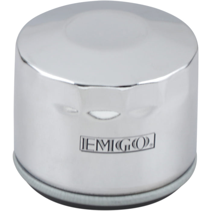 EMGO 10-07800 10-07800 Oil Filter chrome - harley-davidson
