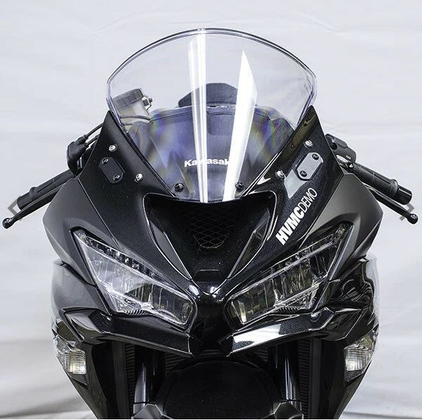 New Rage Cycles Mirror Block OFF Plates - ZX6R-MBO Kawasaki Ninja 2019-2023