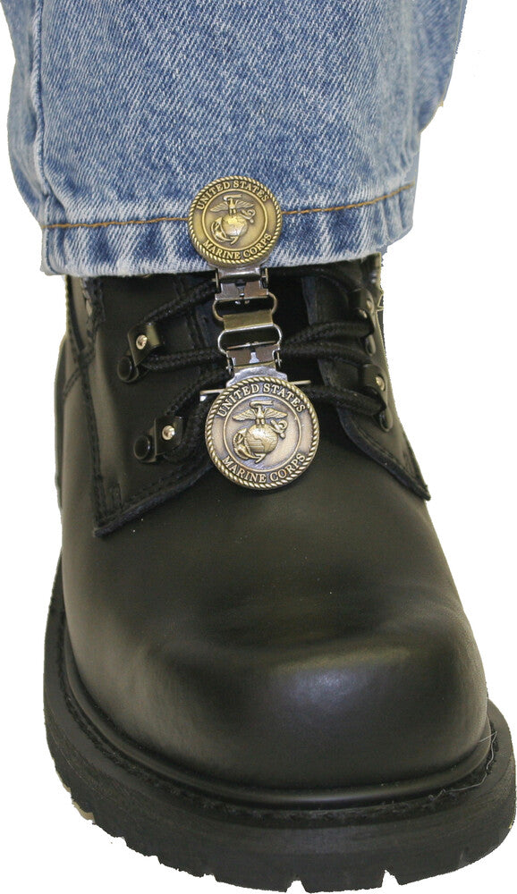 Ryder Clips 26-7018 MCBZL-FC CLIPS FOR LACED BOOTS USMC BRONZE