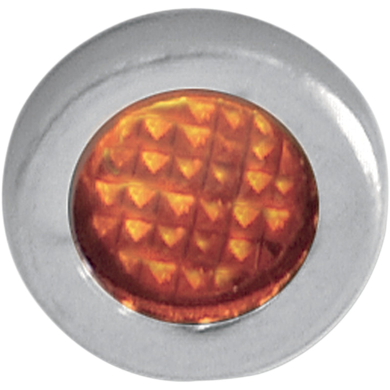 DRAG SPECIALTIES Snap-In Indicator Light — Light, - Bezel
