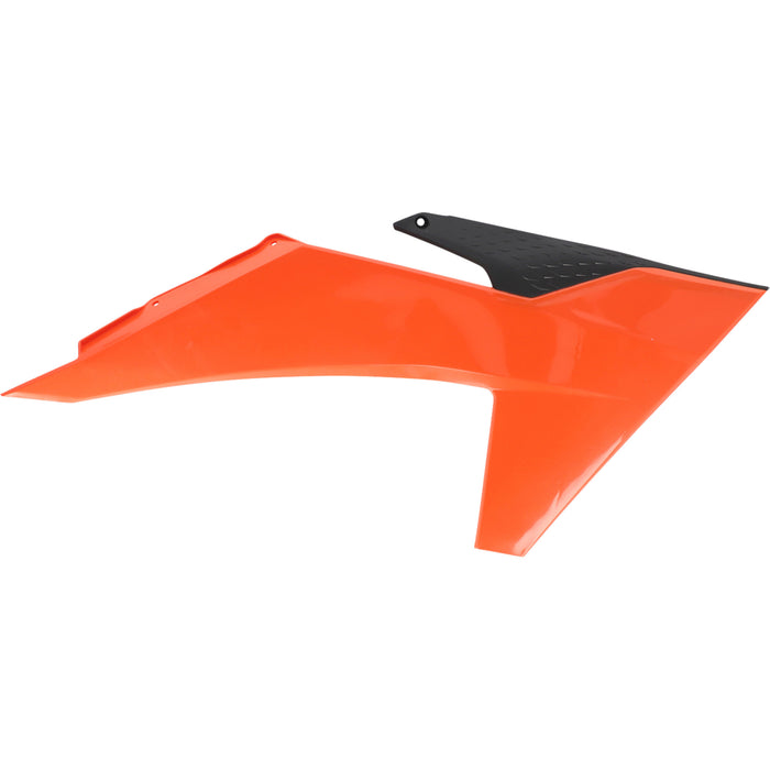 ACERBIS 0520-4190 2986481008 Replacement Radiator Shrouds Radiator Shrouds - Orange/Black