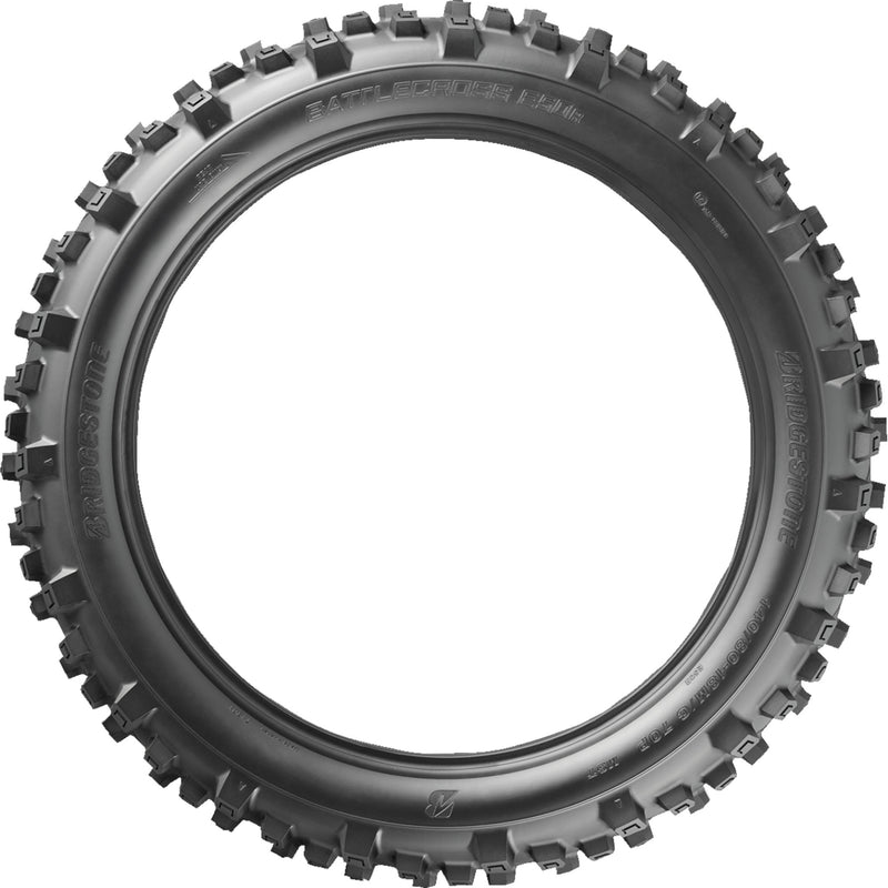 BRIDGESTONE 0317-0489 11452 Battlecross E50 Tire Tire - Battlecross E50 - Rear - 120/90-18 - 65P