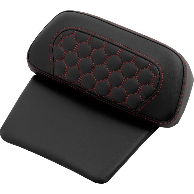 Saddlemen Chopped Tour-Pak Pad - 814-07C-HC-RED For Harley Touring 2014-2026