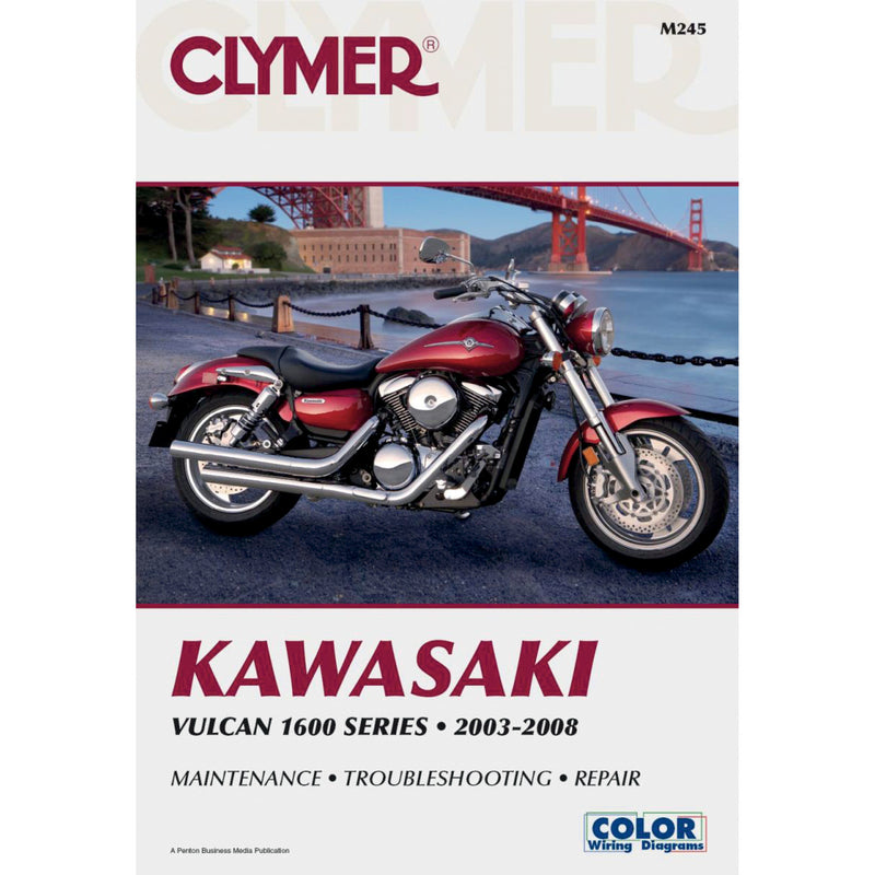 Clymer Service Manual - CM245 Kawasaki 1600 / VN1600A / VN1600B / VN1600D 2003-2008