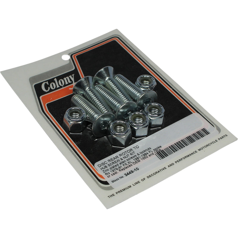 Colony Hardware Kit - 3449-10 For Harley Motorcycles 1979-1991