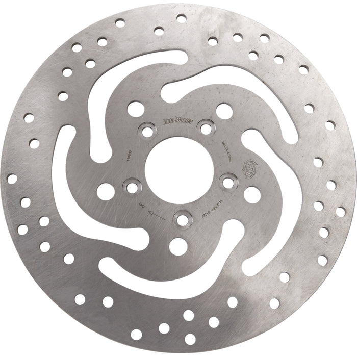 MOTO-MASTER 1711-2203 110862-PU Brake Rotors Brake Rotor - Front Right - Halo