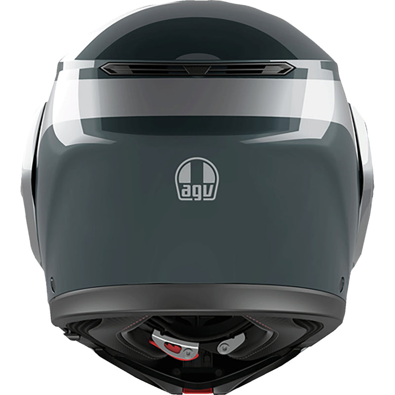 AGV 0100-2390 2118296002003S Streetmodular Levico Helmet Streetmodular Helmet - Levico - Gray/Silver - Small