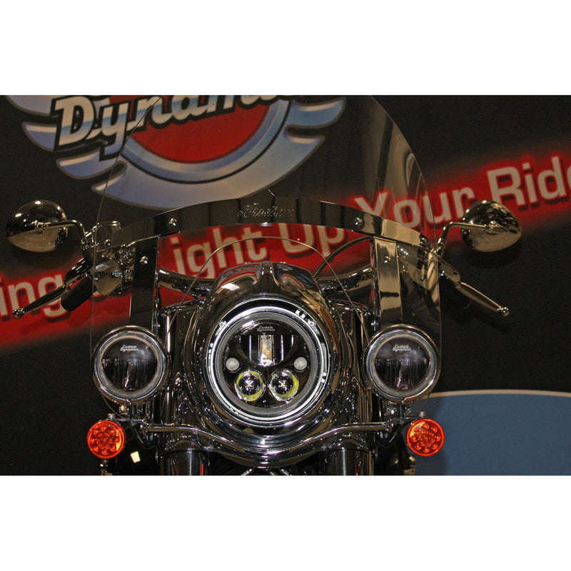 Custom Dynamics TruBEAM® Headlight - CDTB-7-IF-B For Indian 2015-2026