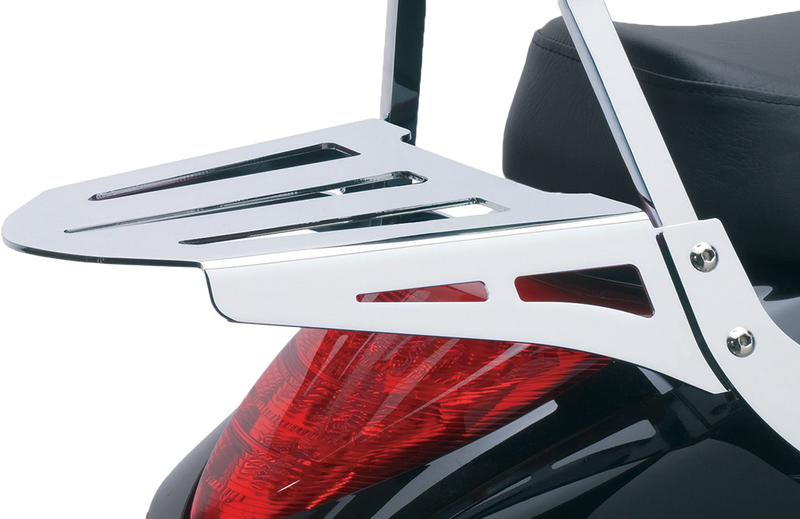 Cobra Sissy Bar Luggage Rack Formed Chrome - 02-3601 For Suzuki Motorcycles 2001-2014 | Honda VF750C Magna 1994-2003