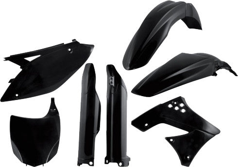 Acerbis Plastic Kit Black - 2198050001 Kawasaki KX 250 2009-2012