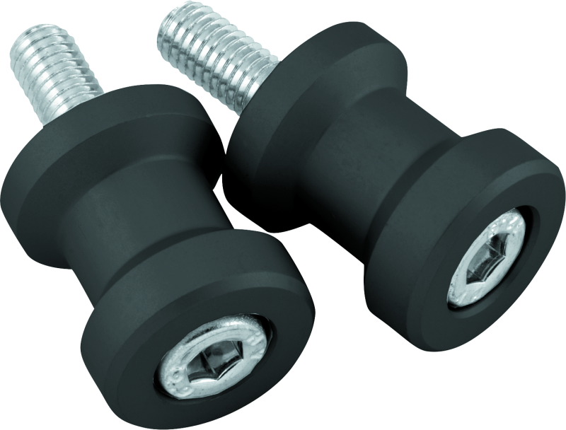 BikeMaster 151624 Alum Spool Kit H/D - 8mm - Black - Photo - Primary