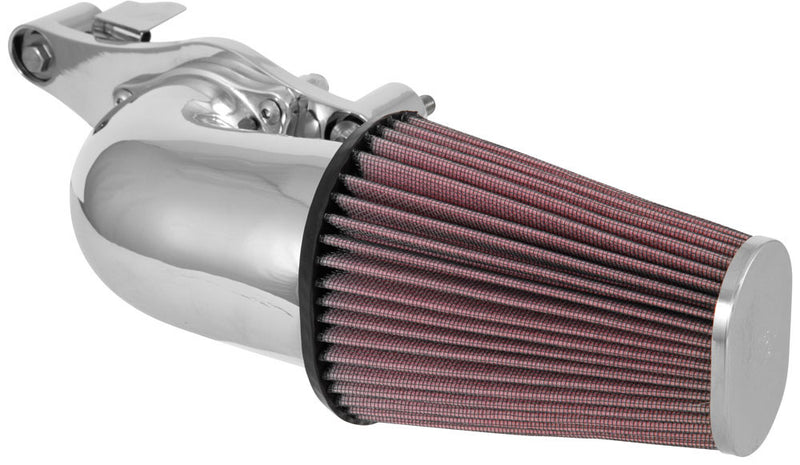 K & N K63-1138C Aircharger Intake System Chrome - 63-1138C For Harley Motorcycles 2017-2022