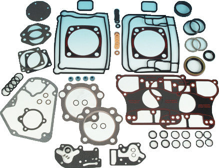James Gasket James Gaskets Gasket Motor EVO W Metal Base Gaskets Kit - 17035-83-B For Harley Motorcycles 1984-1991