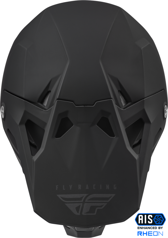 Fly Racing 73-0025YL 73-0025YL YOUTH FORMULA CP SOLID HELMET MATTE BLACK YL