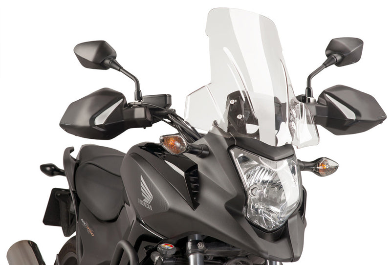 Puig Hi-Tech Parts Windscreen Touring Clear - 5992W Honda NC700X 2012-2017
