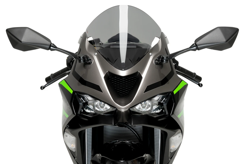 Puig Hi-Tech Parts Windscreen R-Racer Smoke - 21832H Kawasaki Ninja 2024