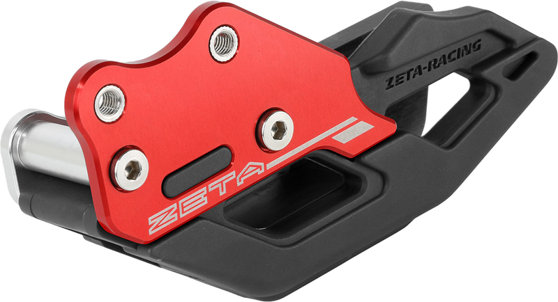 Zeta 634-1082 ZE82-1082 DURABLE CHAIN GUIDE RED/BLACK HON