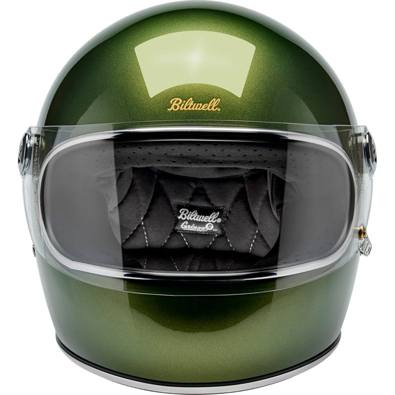 BILTWELL Gringo S Helmet Metallic - Dart Green