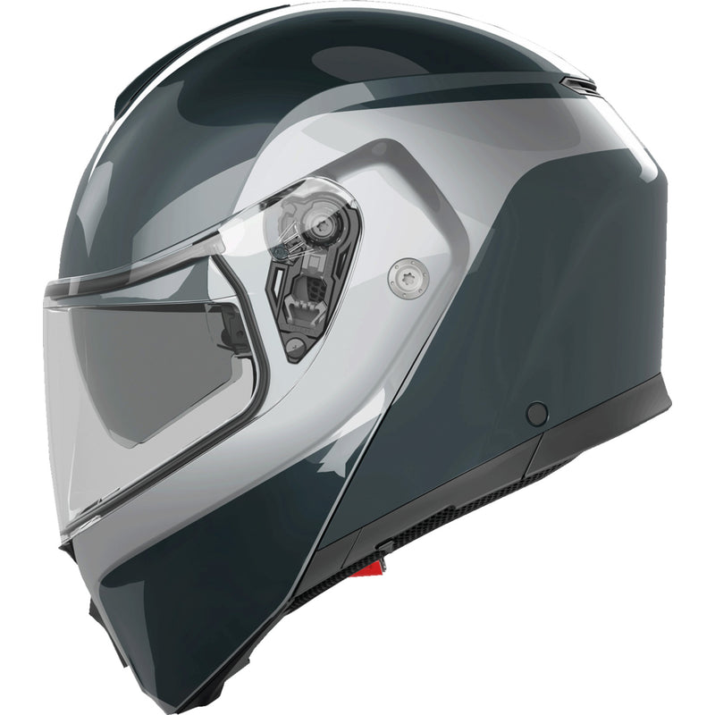 AGV 0100-2391 2118296002003M Streetmodular Levico Helmet Streetmodular Helmet - Levico - Gray/Silver - Medium