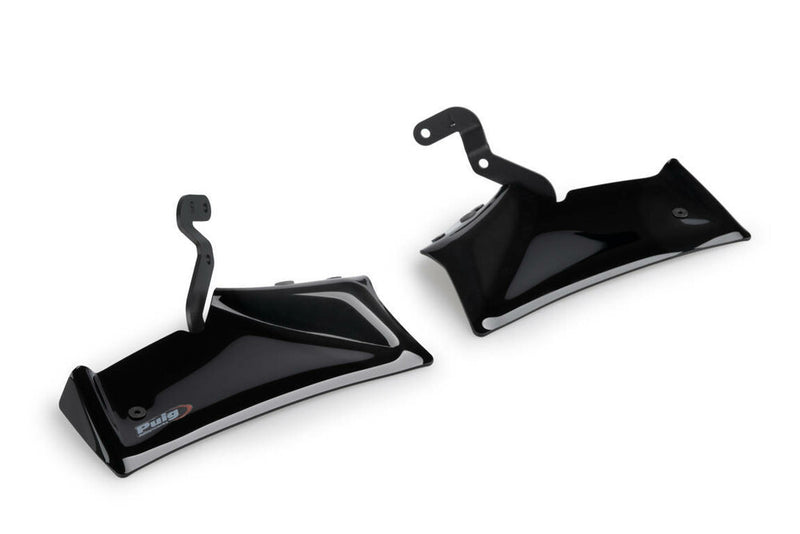 Puig Hi-tech Parts 561-21471BK 21471N DOWNFORCE FRONT SPOILER BLACK YAM