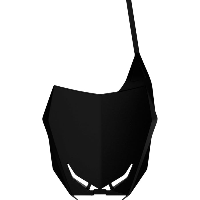 POLISPORT 0520-2805 8666600002 Restyle Number Plate Number Plate - Restyle - Black - RM 125/250