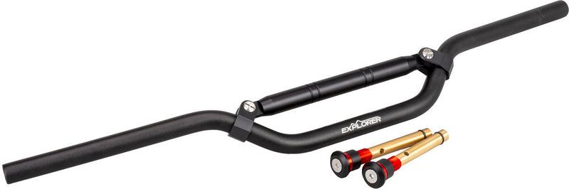 Zeta 634-9701 ZE07-0100 EXPLORER HANDLEBAR S-1 SPORT TYPE BLACK