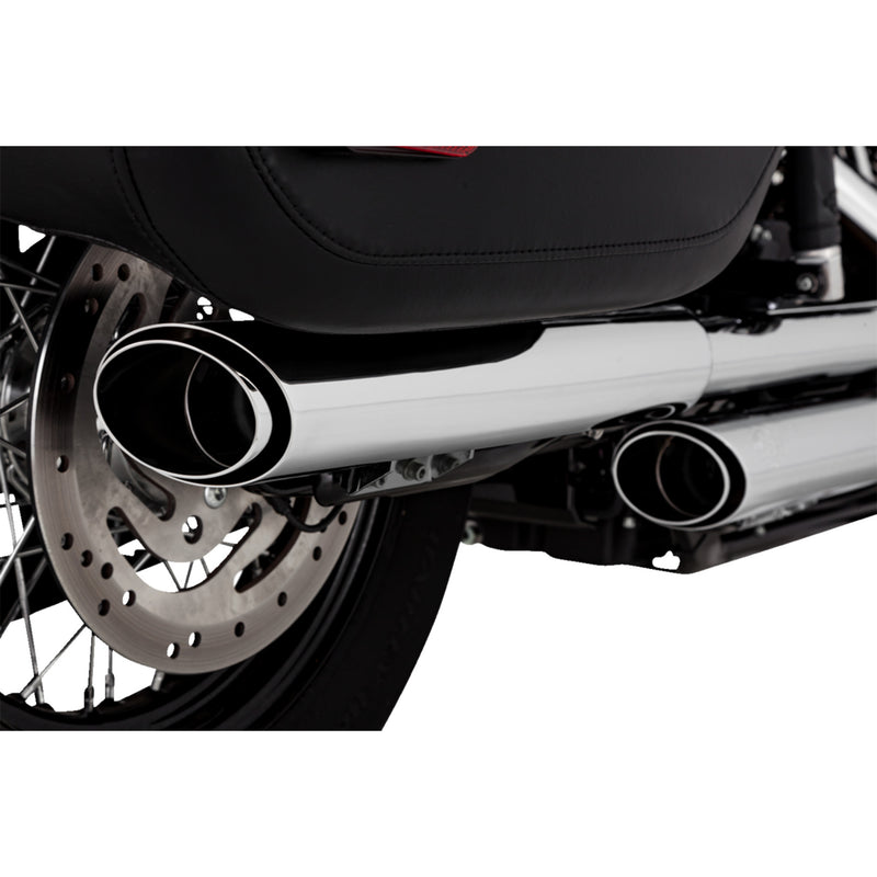 Vance & Hines Twin Slash Muffler - 16379 For Harley Softail 2018-2024