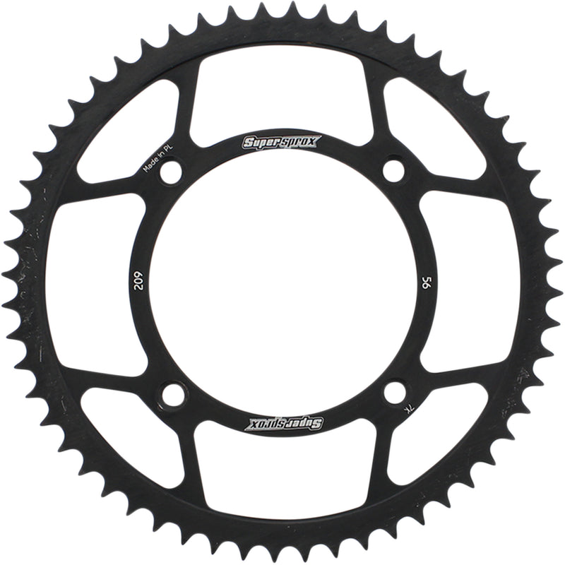 Supersprox Sprocket - RFE-209-56-BLK Honda CR80RB Expert / CRF150R Expert / CRF150RB Expert 2007-2018