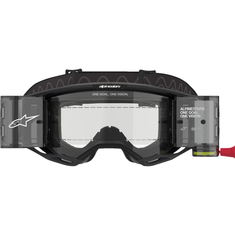ALPINESTARS GOGGLES 2601-3769 5101125-1529 Vision 8 Corp Roll-Off Goggle Vision 8 Roll-Off Goggle - Corp - Black - Clear