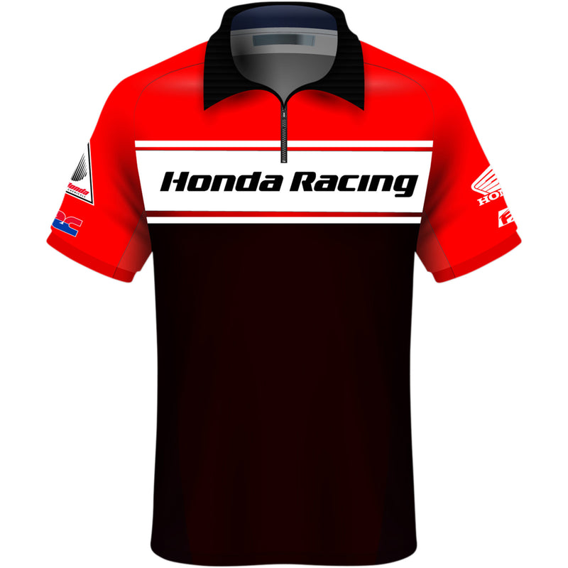 FACTORY EFFEX Honda Team Pit Shirt Red/Black/White
