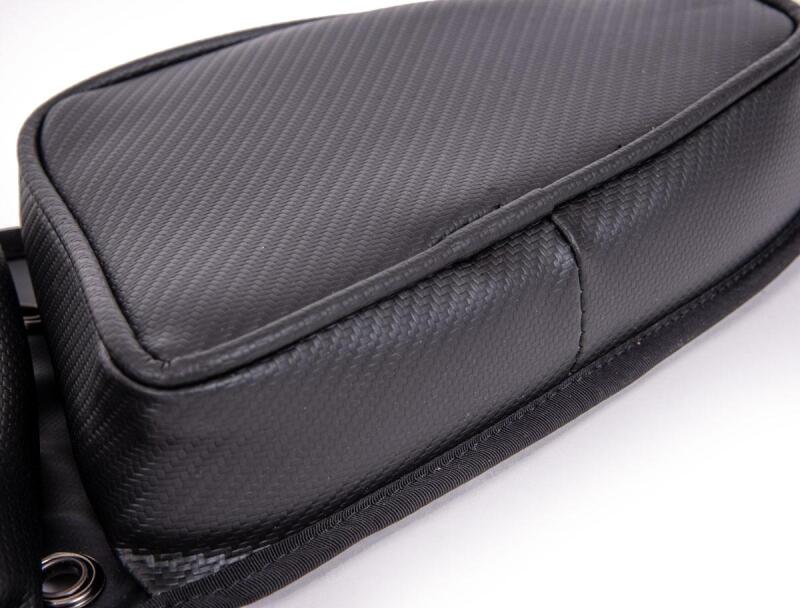 PRP Seats E37-210 PRP Polaris RZR Front Door Bag With Knee Pad (passenger Side)- Black - Photo - Close Up