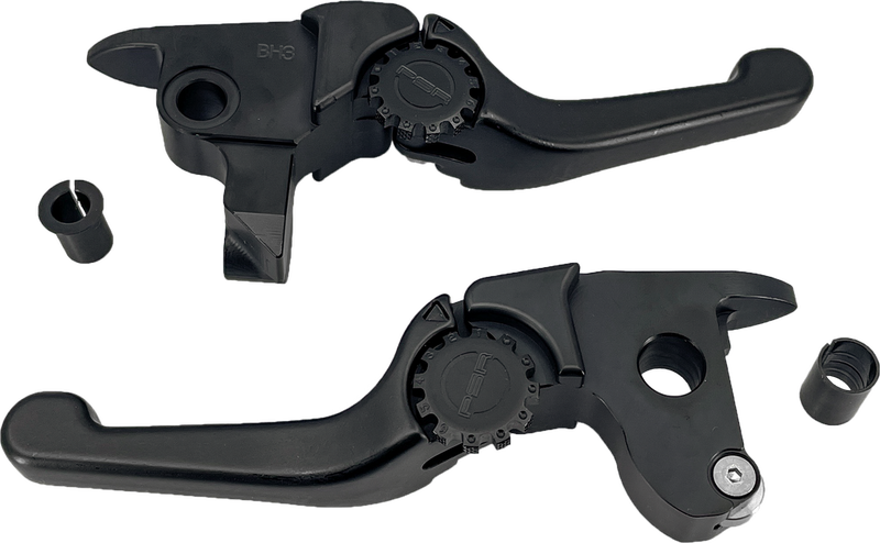 Psr Anthem Shorty Lever SET Black FLT Hydraulic Clutch - 12-01654-22 For Harley Touring 2006-2017