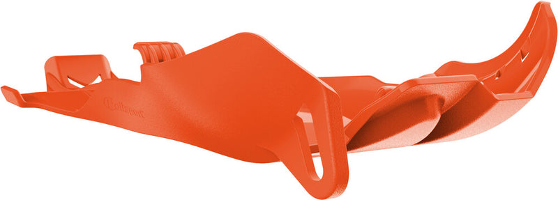 Polisport Fortress Skid Plate W Link Protector Orange - 8469000002 KTM SX 250 / XC 250 / XC 300 2006-2016