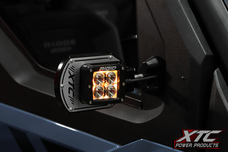 Xtc Power Products Side View Mirror Kit SIX12 LIT - SIX12-A-RIDGE Kawasaki ATV/UTV Models 2024-2025