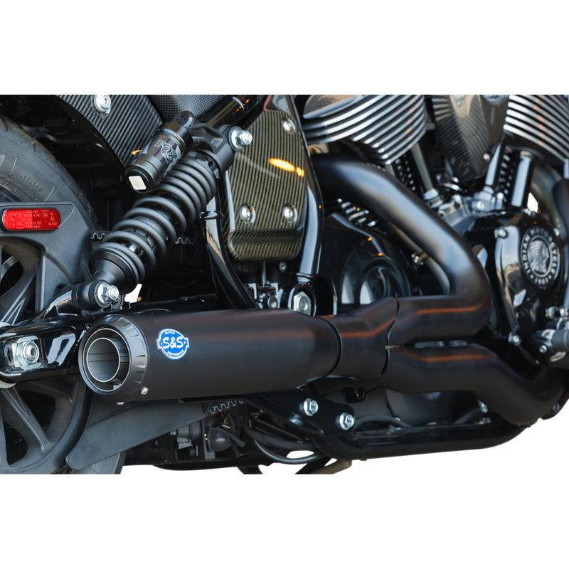 S&s Cycle Qualifier 2-Into-1 Exhaust System - 550-1118 For Indian 2022-2024