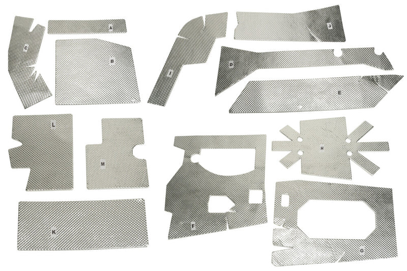 DEI UTV Heat Shield Kit - 902490 Can-Am Commander 2011-2017