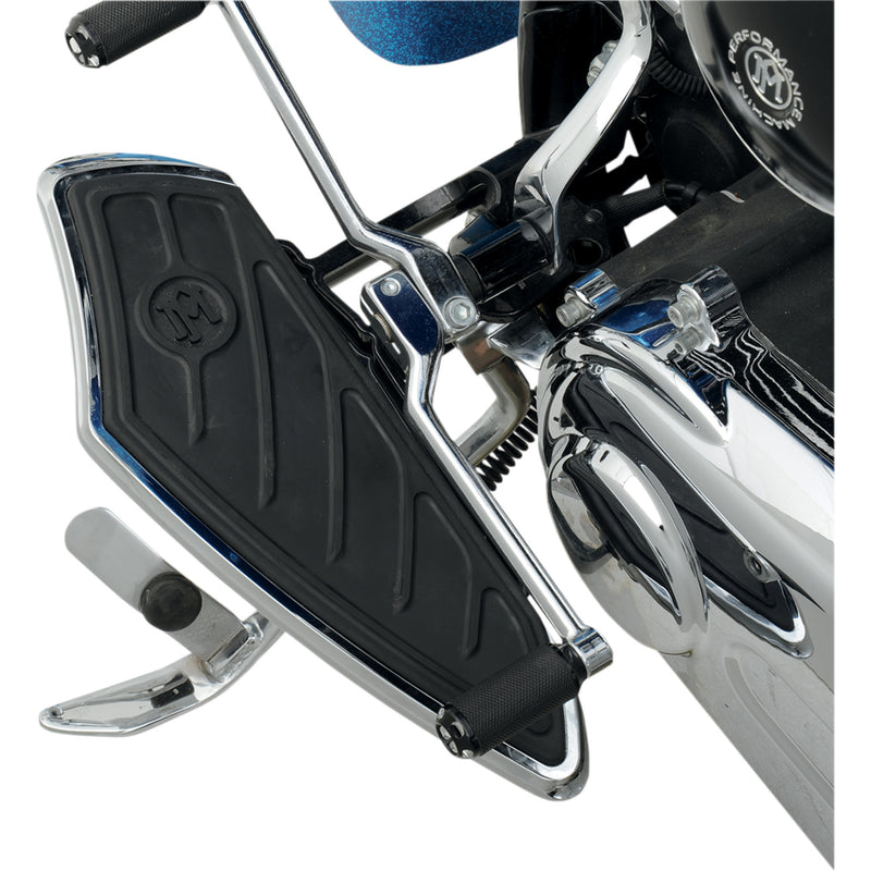 Performance Machine (pm) Contour Floorboard - 0036-1000-CH For Harley Motorcycles 1980-2020