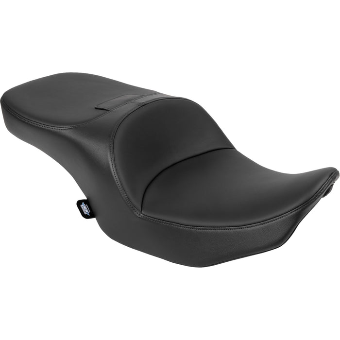 DRAG SPECIALTIES SEATS 0801-2101 Freedom Touring Seat Freedom Seat - Black - Vinyl/Solar Leather - Smooth - FLT/FLH '23-'25
