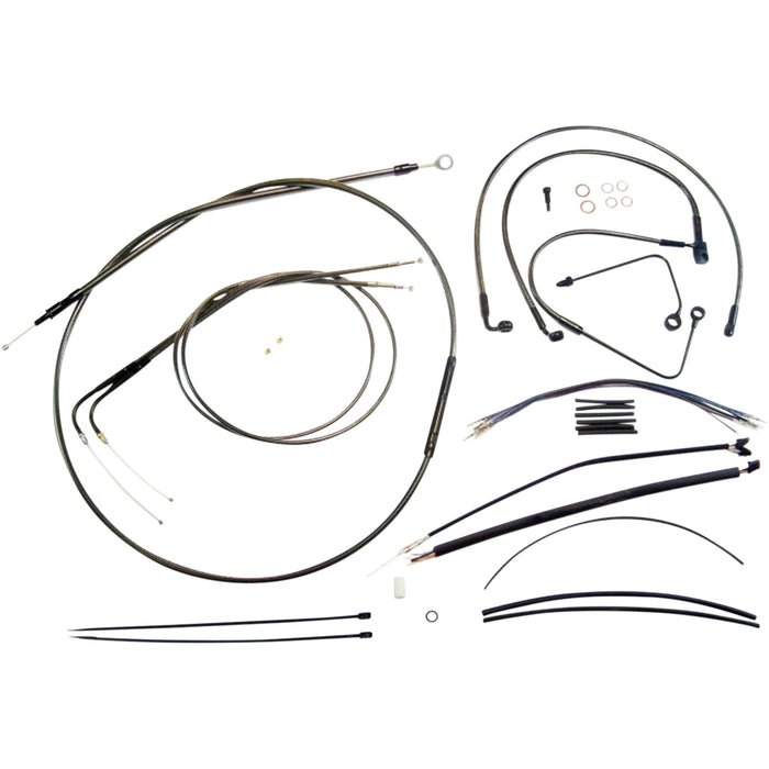 MAGNUM SHIELDING 0662-0055 487581 Black Pearl™ Designer Handlebar Installation Kit