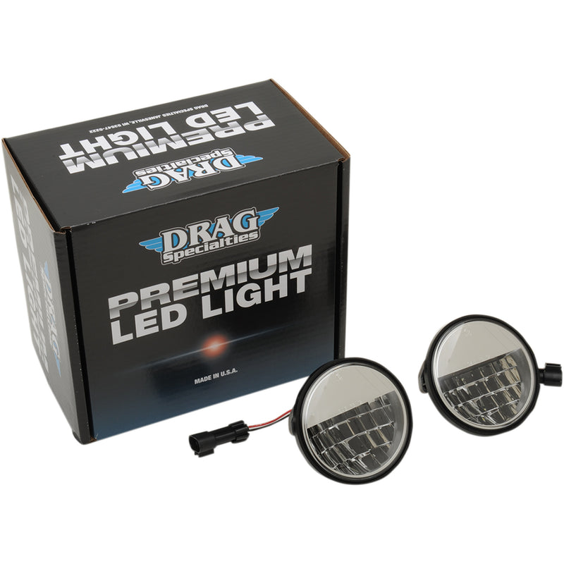 DRAG SPECIALTIES 2001-1543 Premium 4.5" LED Reflector Lights LIGHT FOG 4.5" LED REF PR