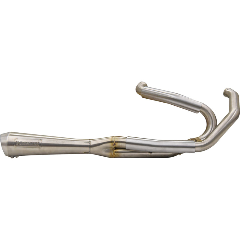 Bassani Xhaust Competition Series 2-Into-1 Exhaust System - 1F92SS For Harley Touring 2017-2024