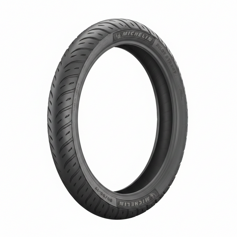 MICHELIN 0305-0831 60448 Pilot Street 2 Tire Reinforced Tire - Pilot Street 2 - Front - 60/90-17 - 36S