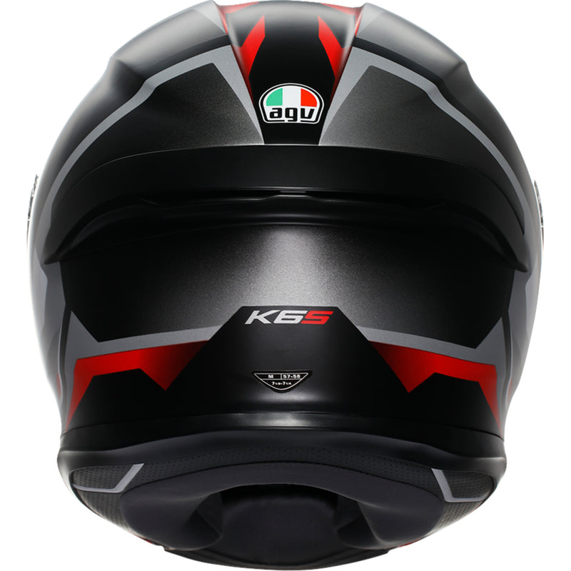 AGV K6 S Karve Helmet - Matte Black/White/Red