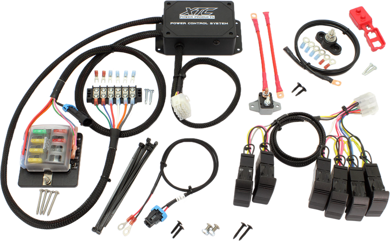 Xtc Power Products Plug N Play Power Control 6 Switch Included - PCS-64-TSX Polaris RZR 2018-2023