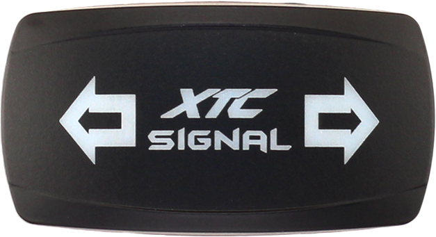 Xtc Power Products Dash Switch Rocker Face Turn Signal Horizontal - SW00-00116022