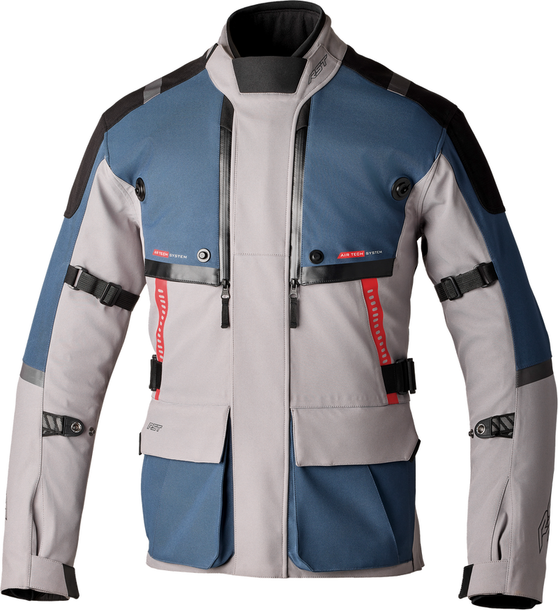 Rst 556-3582150 103582SIL-50 PS VULCAN CE JACKET SIL/BLU TEXTILE 3XL