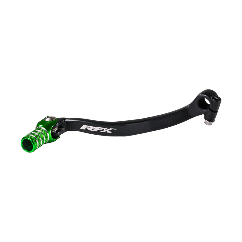 Rfx Race Shift Lever Green - FXGP 20300 55GN For Kawasaki KX 250 2004-2005 | Suzuki RMZ 250 2004-2006